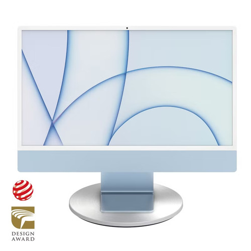 Just Mobile AluDisc 鋁質360度螢幕旋轉底座(適用各款桌機螢幕)