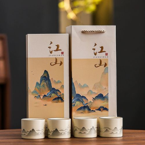 【客製化】千里江山茶杯套組