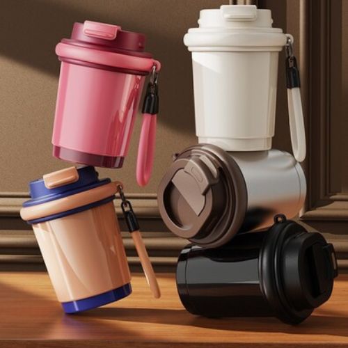 mini高顏值陶瓷內膽咖啡杯 保溫杯