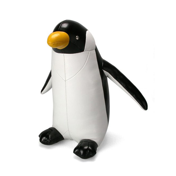 Zuny Classic 企鵝造型擺飾書檔 (黑白色)