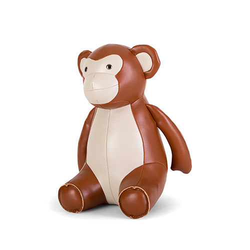 Zuny Classic 猴子造型擺飾書檔 (黃褐色)
