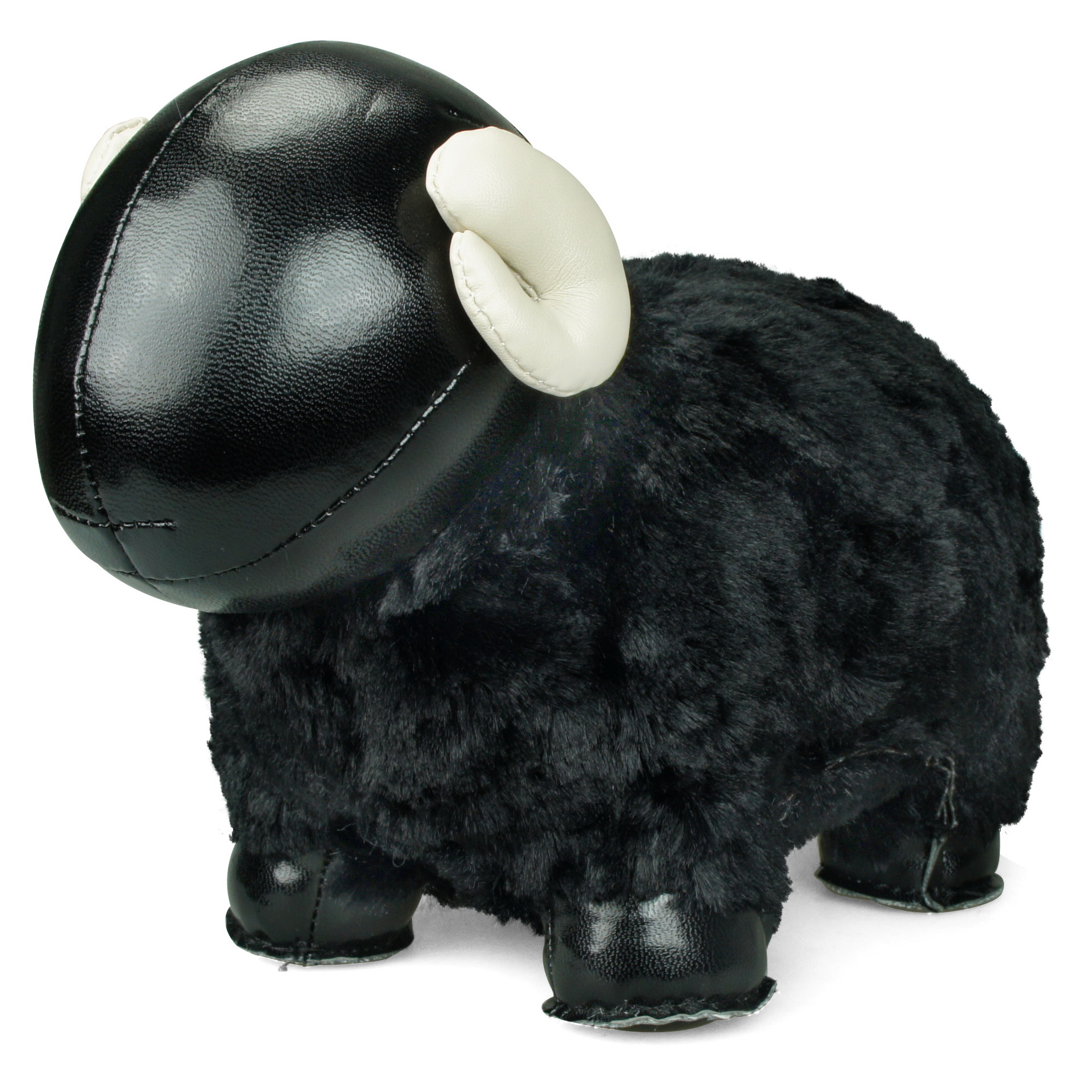 Zuny 綿羊造型擺飾書檔 (BomyII-黑頭黑毛)