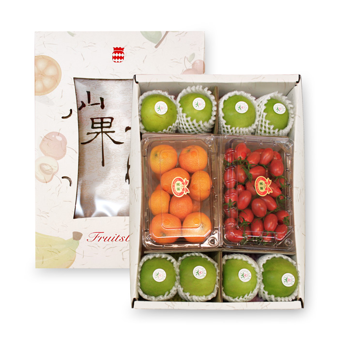 水果大亨 1000元綜合水果禮盒 (台灣牛奶蜜棗+砂糖橘+小蕃茄)