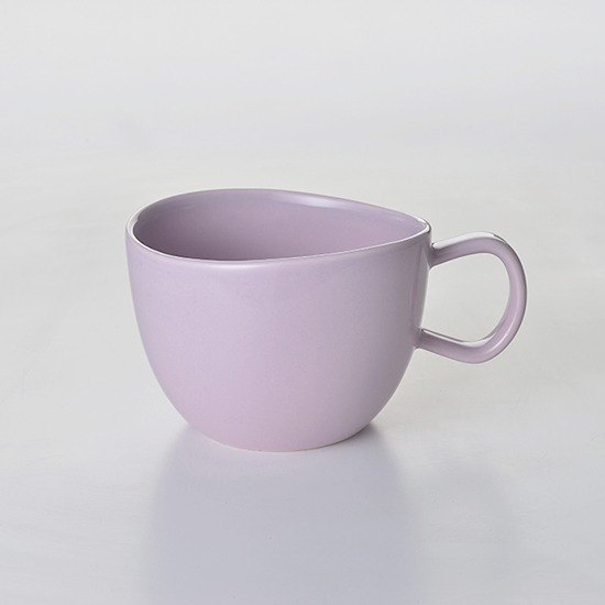 集瓷 cocera 花系列大湯碗 紫色