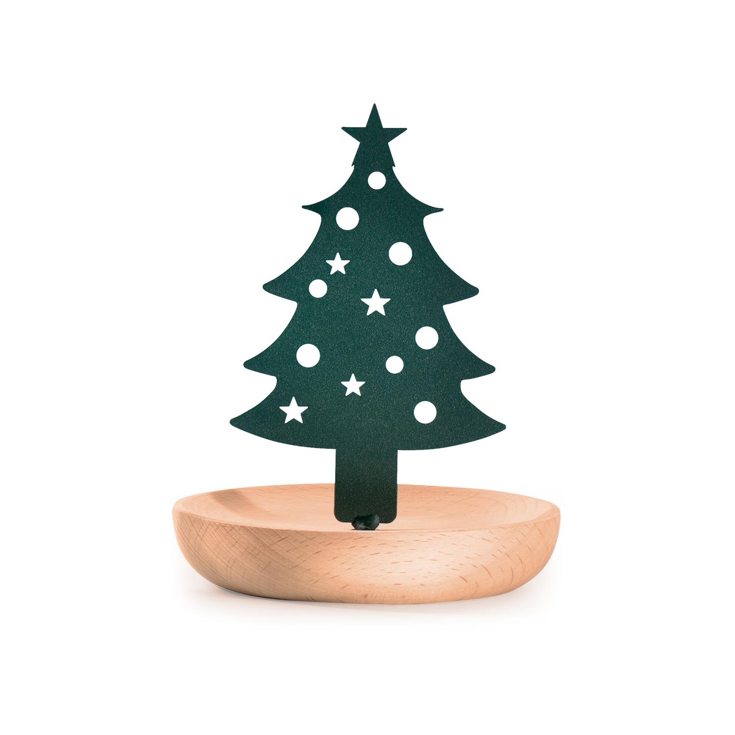 Fold & Plait 星光燦爛 拓香木座 聖誕樹