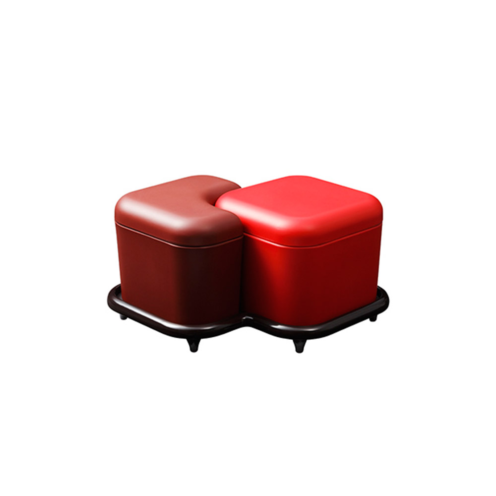 家 JIA 故宮系列 Serving Box 方勝食盒 / 置物盒 紅色組合