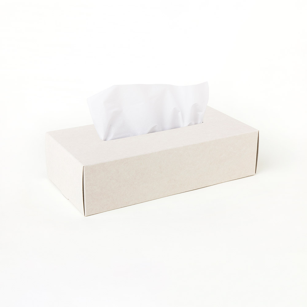 Perrocaliente TISSUE BOX CASE 面紙盒 2入 米色