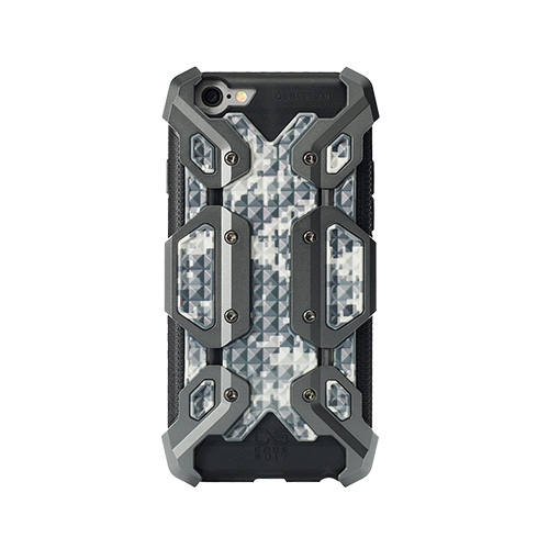 CORESUIT NEW TYPE輕裝甲金屬飾板 手機殼 iPhone 6/6s 槍色