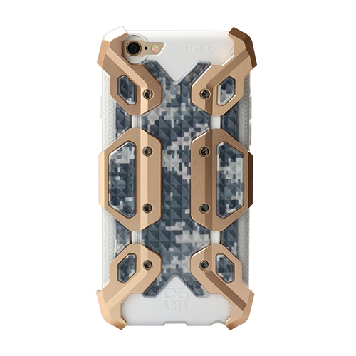 CORESUIT NEW TYPE輕裝甲金屬飾板 手機殼 iPhone 6 Plus/6s Plus 金色