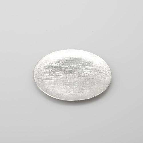 日本 能作 純錫小圓盤 布紋