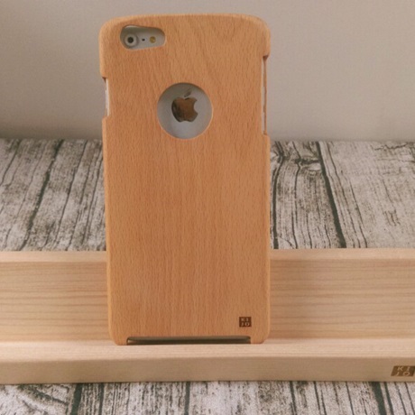 木城工坊 iphone6 PLUS 原木3D手機殼 素面基本款 櫸木