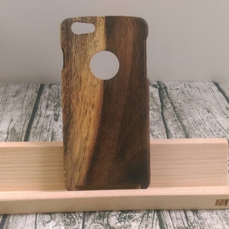 木城工坊 iphone6 PLUS 原木3D手機殼 素面基本款 鐵刀木