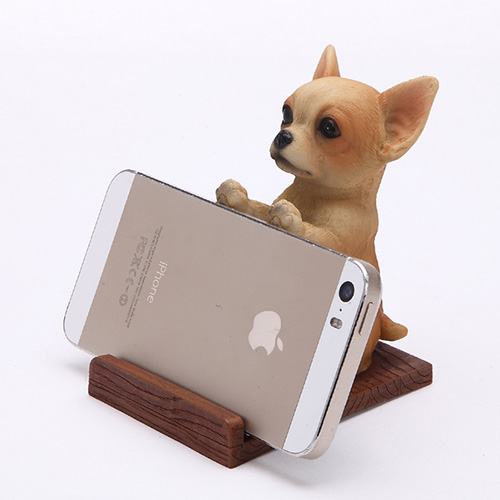 創意小物館 萌寵手機座狗狗系列 吉娃娃