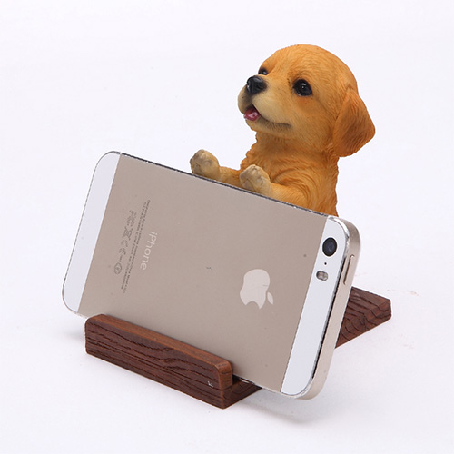 創意小物館 萌寵手機座狗狗系列 黃金獵犬