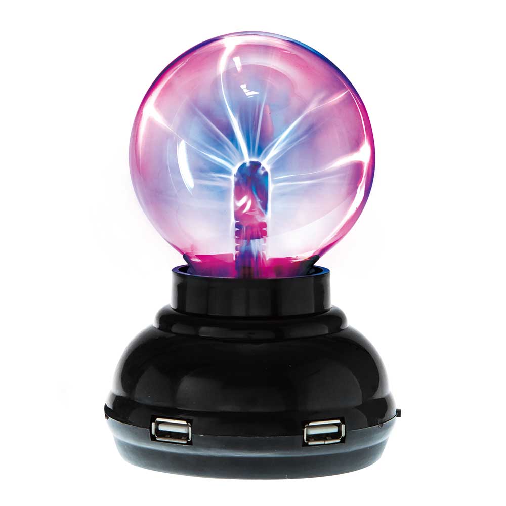 賽先生科學工廠 Plasma 電漿球 / 靜電球 (USB hub功能)（自）