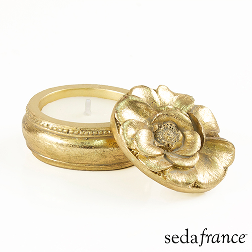 seda france 藍與白系列 金罐 (小) 法國花卉