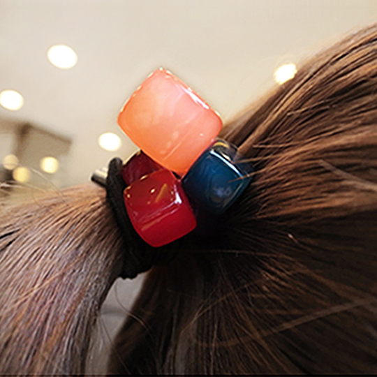 韓國 NaniWorld 多彩果凍可愛甜美髮束 #685