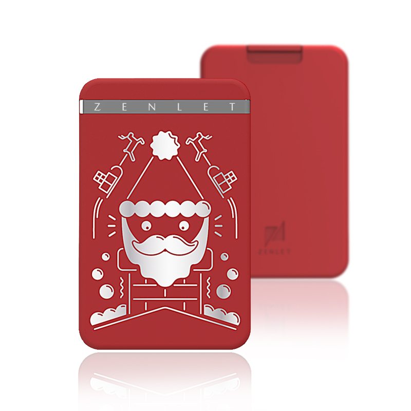 【聖誕系列】ZENLET The Ingenious Wallet 行動錢包 聖誕惱人 - 卡囪老公公(含RFID防盜卡)