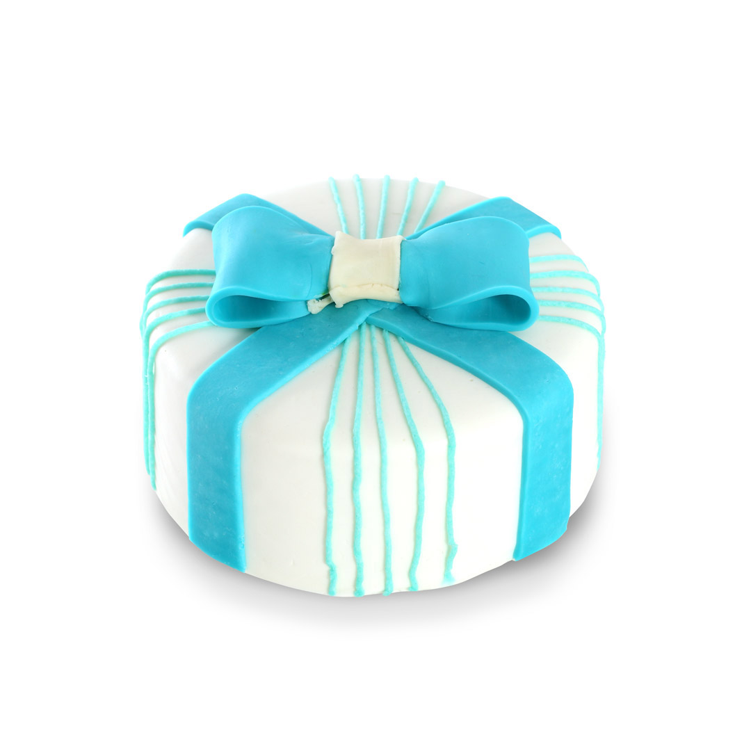 G’s Life 生日獻禮 幸福藍緞帶蛋糕香皂 (5吋)