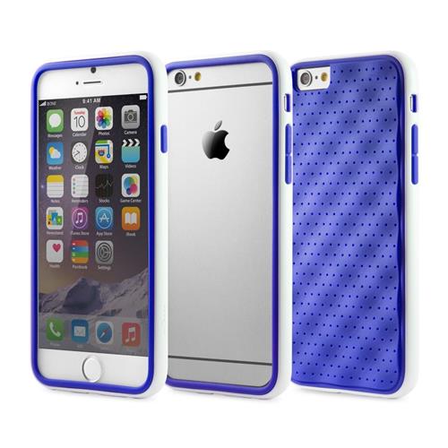 BONE iPhone 6/6S 極簡雙色保護框-藍