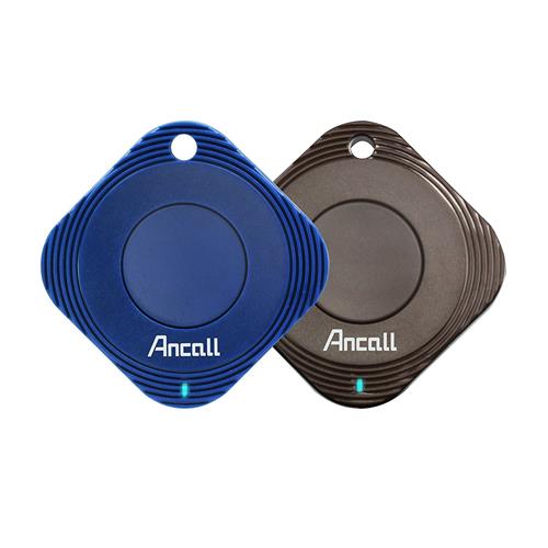 Ancall Smart Tracker 智慧藍牙防丟追蹤神器 優惠兩件組 咖啡棕&深海藍
