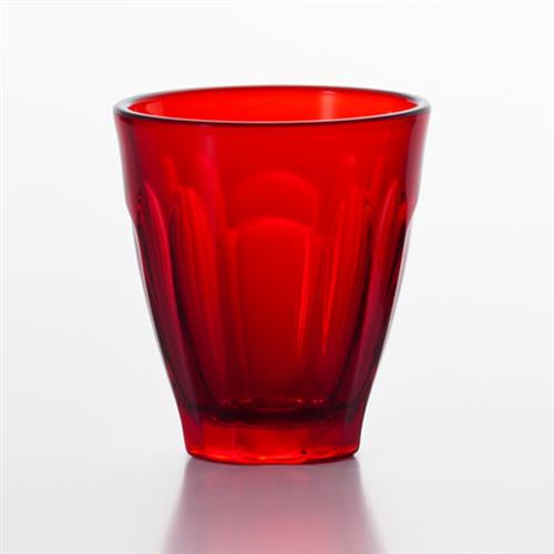 MSA【手工雕刻】日本手工杯 北洋硝子紅寶石色手琉璃工杯-耶誕紅