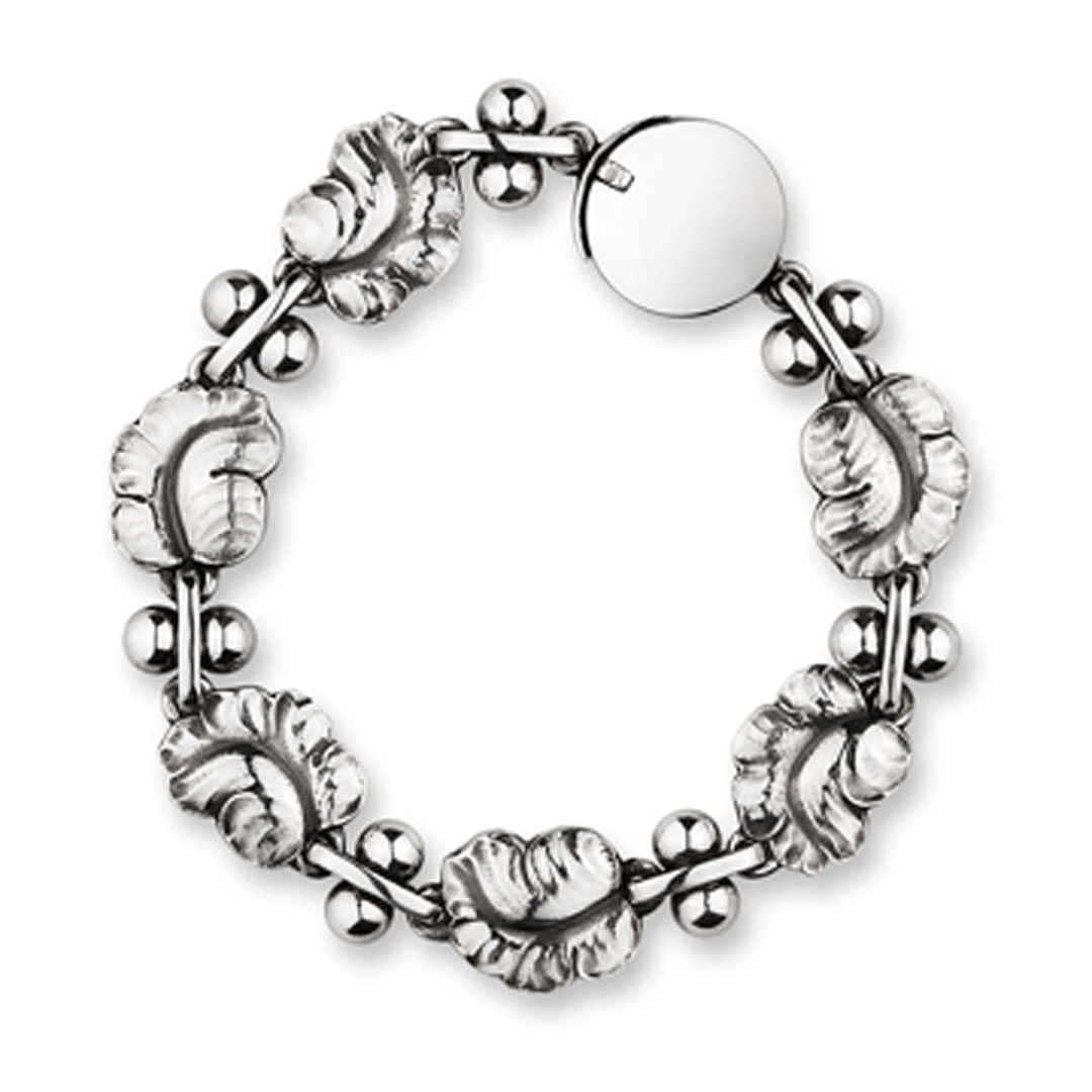 丹麥 Georg Jensen Jewellery Moonlight Grapes 系列 葡萄藤 純銀手鍊