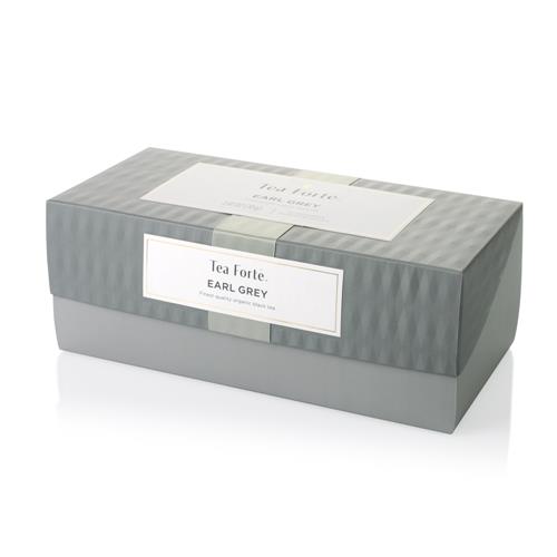 Tea Forte 20入金字塔型絲質茶包 - 伯爵紅茶 Presentation Box - Earl Grey