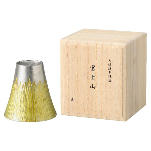 日本高岡 富士山酒杯 黃金 (慶事)
