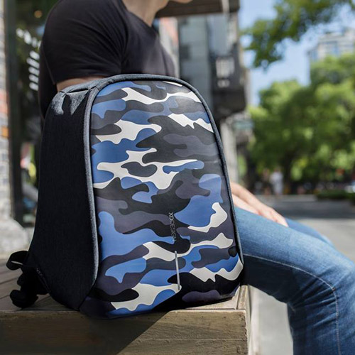 XDDESIGN BOBBY COMPACT 迷彩特製款安全防盜後背包 海洋迷彩