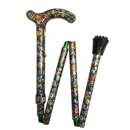 英國classic canes 可摺疊收納+調整高低 折疊手杖(4616A-細款)