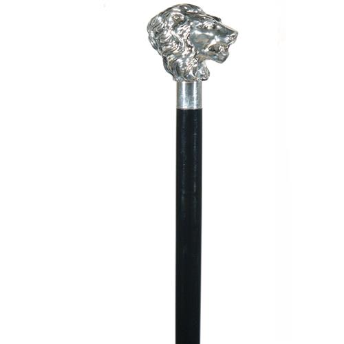 英國classic canes造型權杖-銀色獅子頭造型(3807)