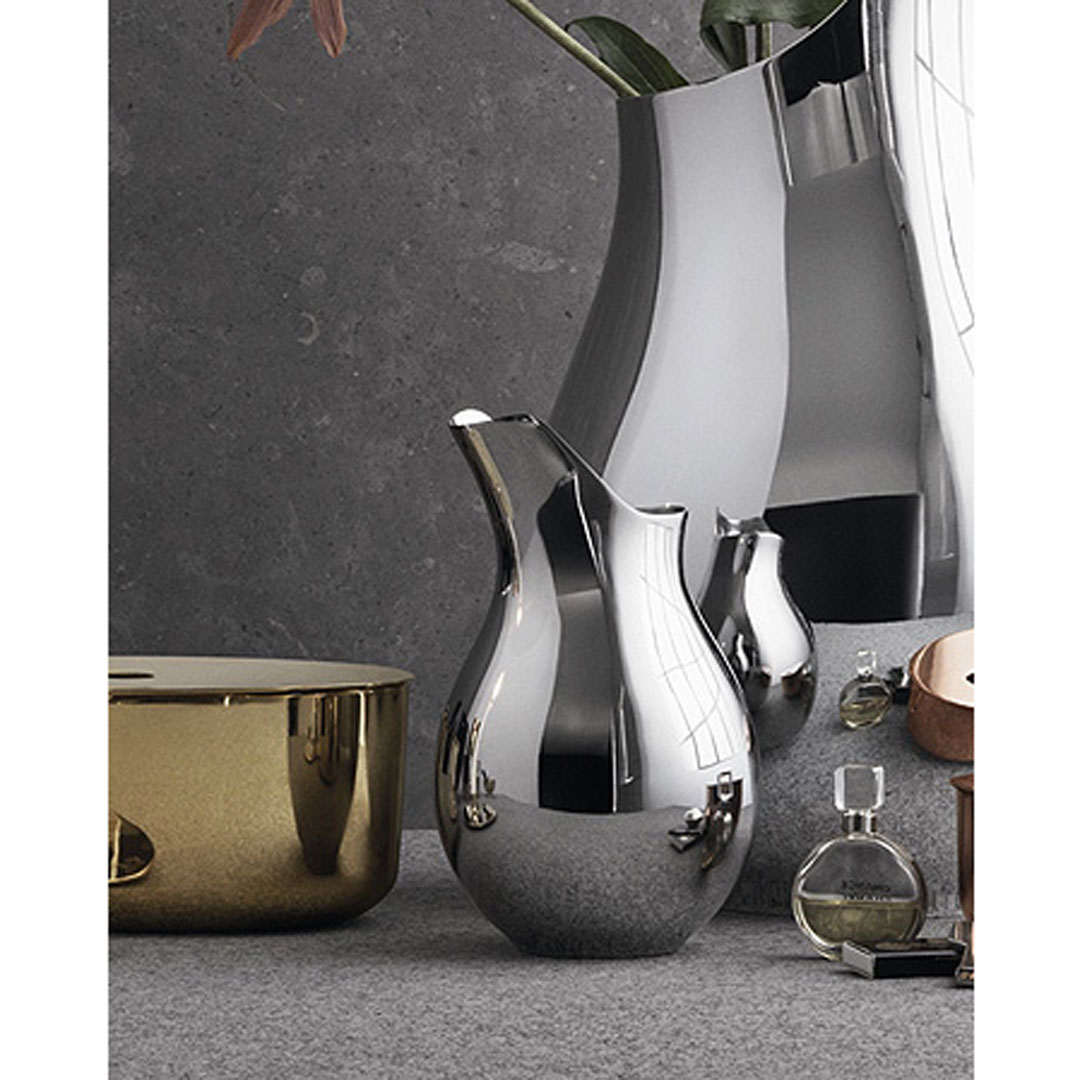 丹麥 Georg Jensen ILSE Vase Small 伊爾思 不鏽鋼 花瓶