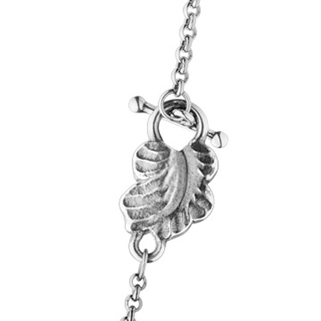 丹麥 Georg Jensen Jewellery Moonlight Grapes 系列 葡萄藤項鍊 4.5cm 純銀款『加贈 拭銀布兩份』