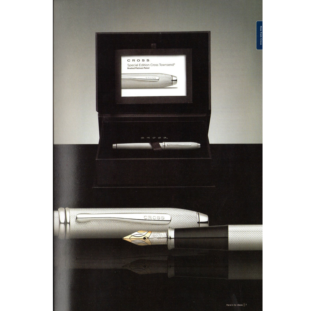 CROSS Townsend 濤聲白金紀念版鋼珠筆禮盒組 AT0045B-29