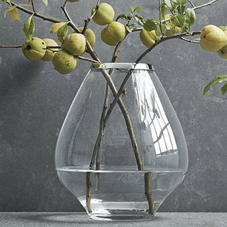 丹麥 Georg Jensen Grace Glass Vase 玻璃水滴 花瓶，John Sebastian (dk) 設計