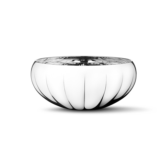 丹麥 Georg Jensen Legacy 系列 Bowl Medium 銀波紋 置物皿 中尺寸，Philip Bro Ludvigsen 設計