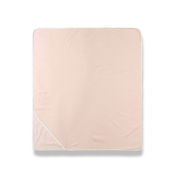 Kate quinn 美國有機棉 有機棉嬰兒浴巾組 (浴巾 萬用巾) 粉紅色