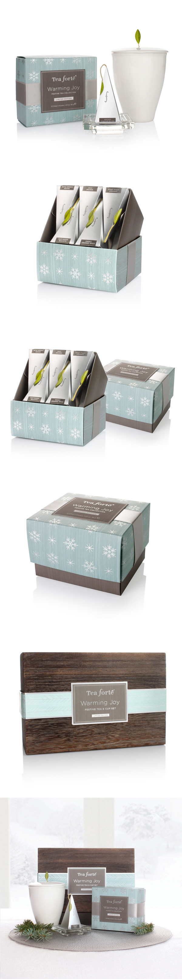 Tea Forte 冬季戀曲 茶具茶品禮盒 Warming Joy Gift Set