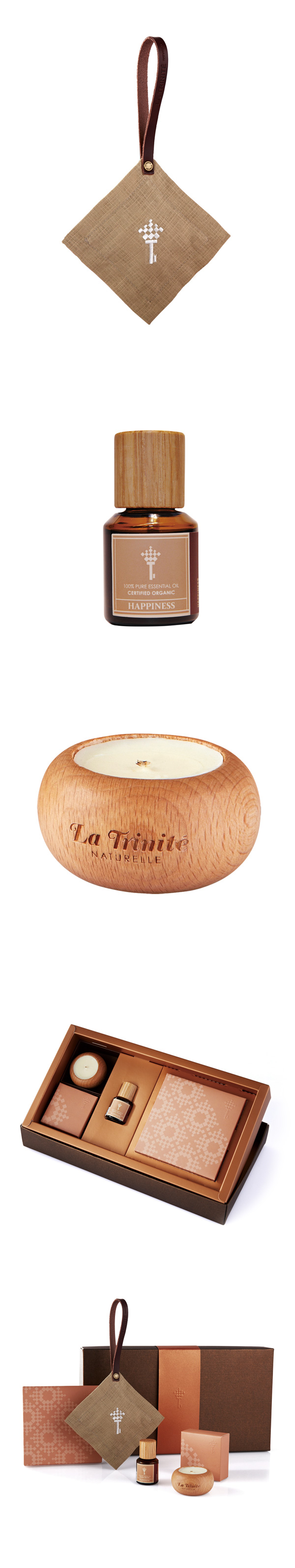 La Trinite 璀莉緹 居家香氛禮盒 (複方純精油+蠟燭+香氛包) (附提袋)