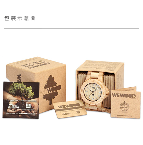 WEWOOD 義大利時尚木頭腕錶 方形錶款 Jupiter Nut