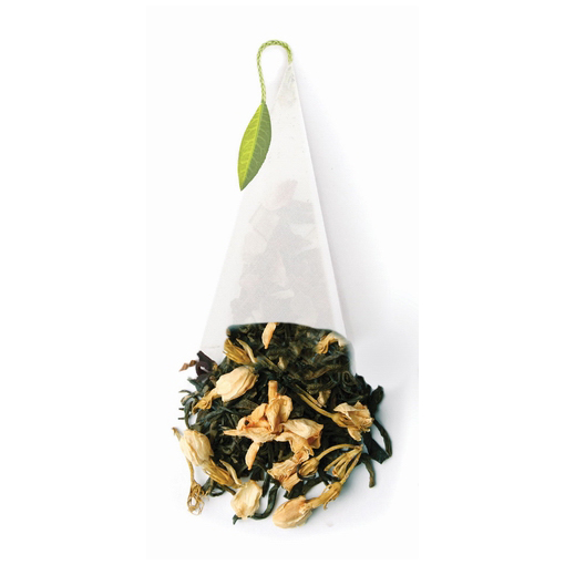 茉莉綠茶 Jasmine Green {綠茶}
採用獨特的製法，完整地將每一朵茉莉花的香氣保留在茶包中，並選自春摘的中國綠茶葉，淡淡的花茶氣味美妙而甘甜，低咖啡因。