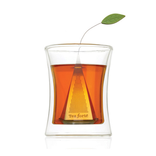 Tea Forte 金字塔型茶包金屬濾茶器