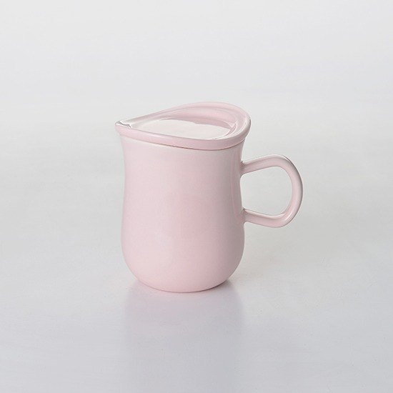 集瓷 cocera 花系列馬克蓋杯組 (小) 粉色
