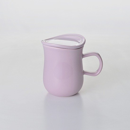 集瓷 cocera 花系列馬克蓋杯組 (小) 紫色