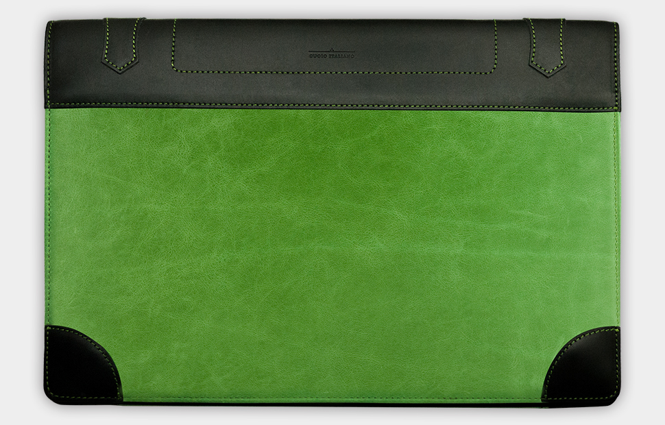 【可雷雕】alto MacBook Air 真皮保護套 La Giacca (Green)