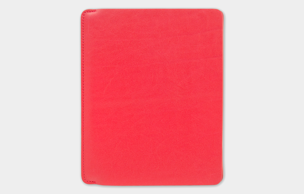 【可雷雕】alto iPad 2 ＆ 3 ＆ 4 真皮保護套 New Libro (Fuchsia)