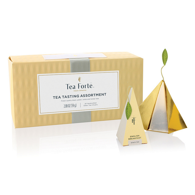 Tea Forte 20入金字塔型絲質茶包 饗茶集錦