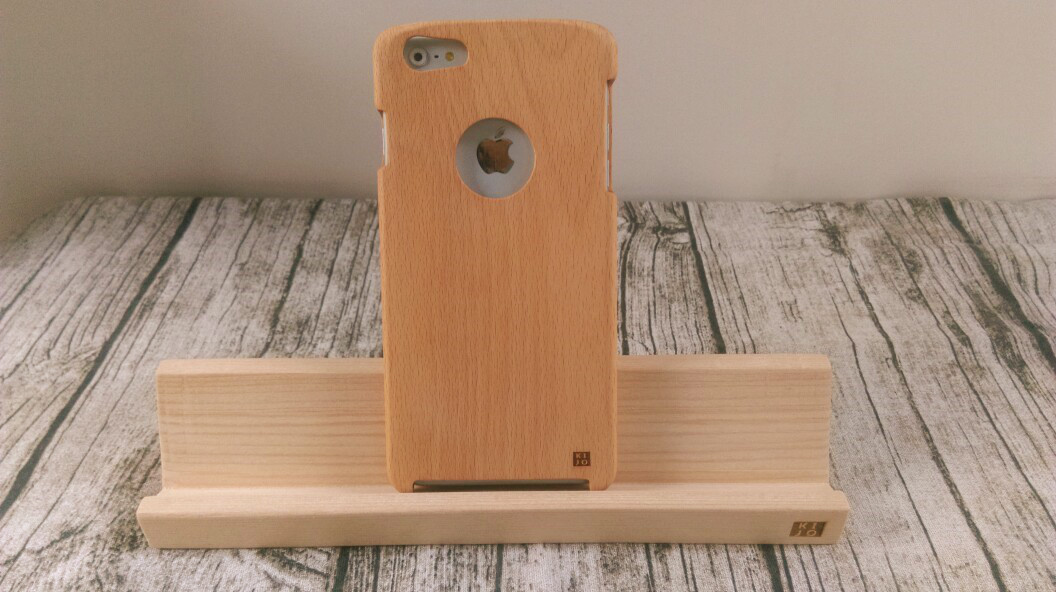木城工坊 iphone6 原木3D手機殼 素面基本款 櫸木