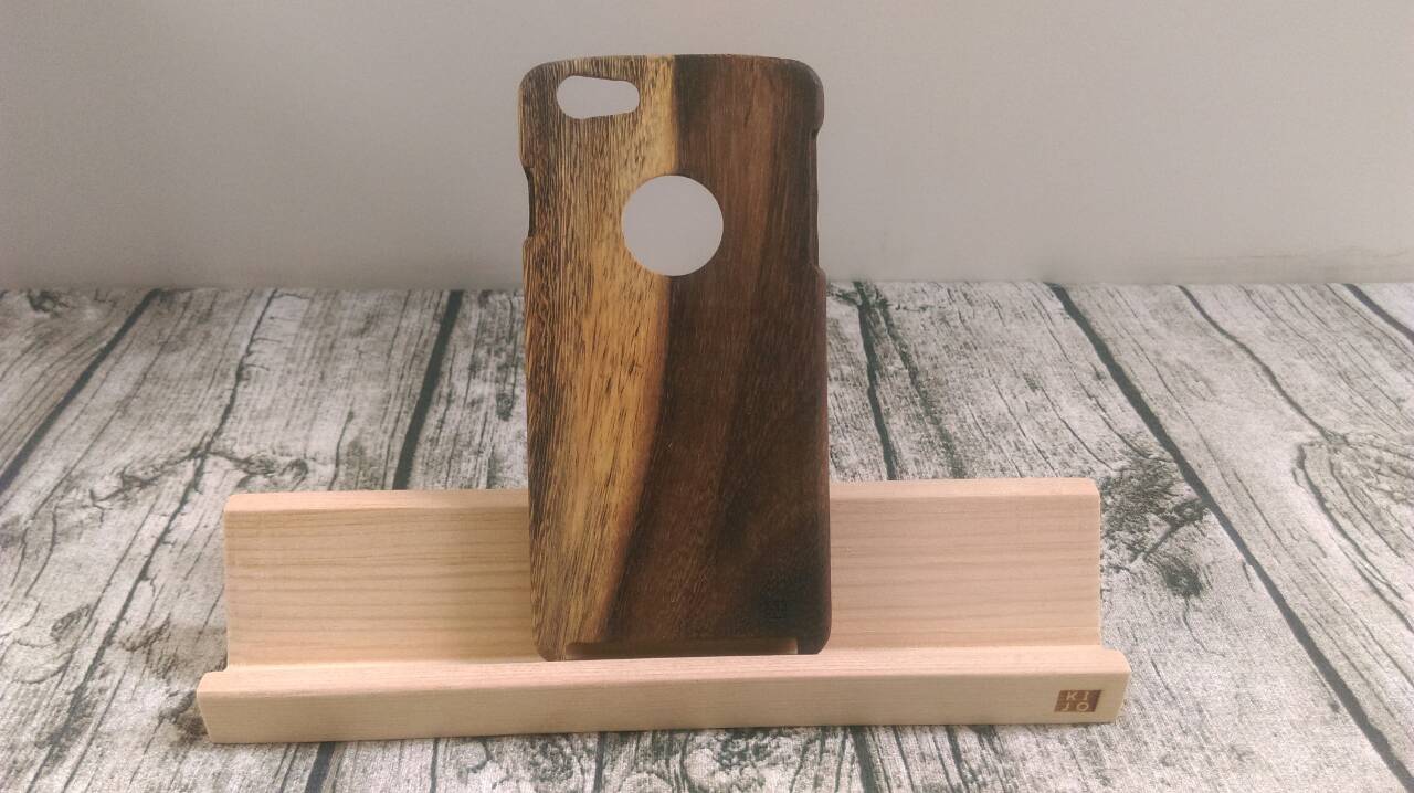 木城工坊 iphone6 原木3D手機殼 素面基本款 鐵刀木